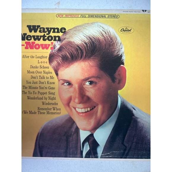 Wayne Newton Vinyl Record Trio: Showcases his Classic hits See Photos - Picture 5 of 6